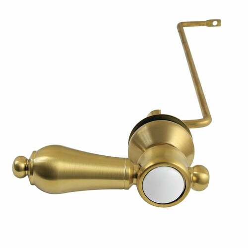 Kingston Brass KTBALS7 Heirloom Brushed Brass Side Mount Toilet Tank Lever