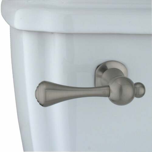 Kingston Brass KTBL8 Buckingham Brushed Nickel Front Mount Toilet Tank Lever, Left/Right