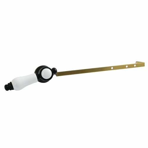Kingston Brass KTBPLD0 Bel-Air Matte Black Universal Toilet Tank Lever, Front/Side Mount
