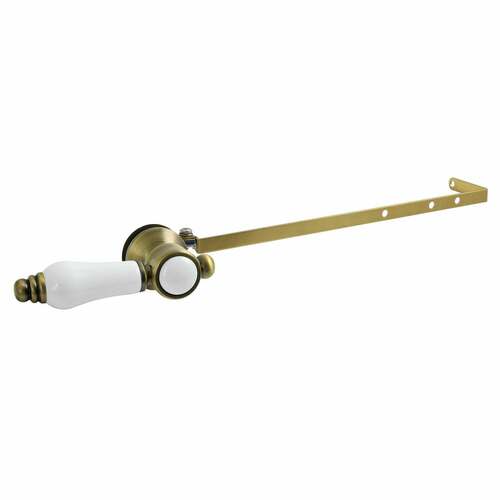 Kingston Brass KTBPLD3 Bel-Air Universal Toilet Tank Lever, Antique Brass, Front/Side Mount