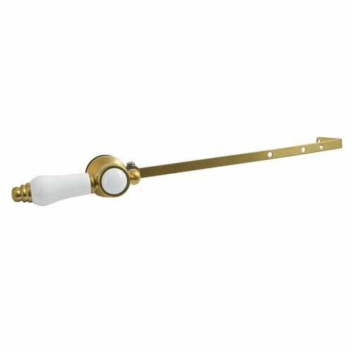 Kingston Brass KTBPLD7 Bel-Air Universal Toilet Tank Lever, Front/Side Mount, Brushed Brass