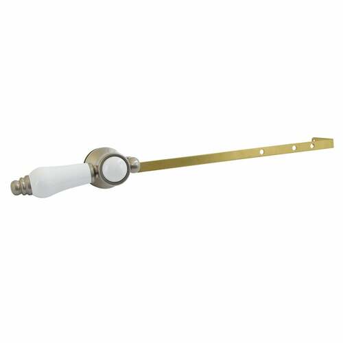 Kingston Brass KTBPLD8 Bel-Air Universal Toilet Tank Lever, Brushed Nickel, Front/Side Mount