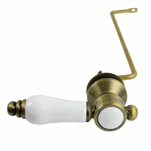 Kingston Brass KTBPLS3 Bel-Air Antique Brass Side Mount Toilet Tank Lever