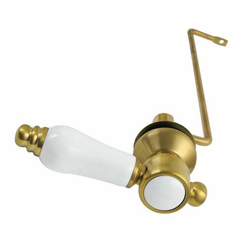 Kingston Brass KTBPLS7 Bel-Air Brushed Brass Side Mount Toilet Tank Lever