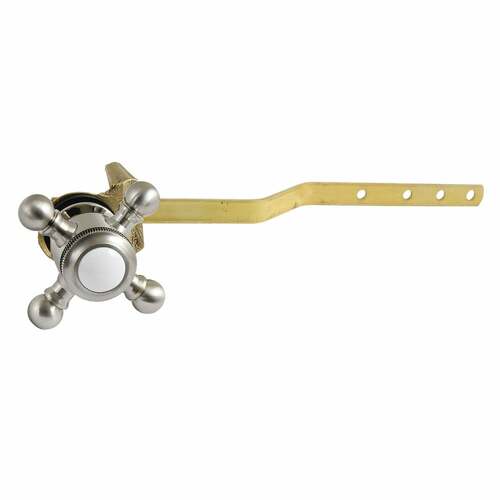 Kingston Brass KTBX8 Buckingham Brushed Nickel Front Mount Toilet Tank Lever, Left/Right