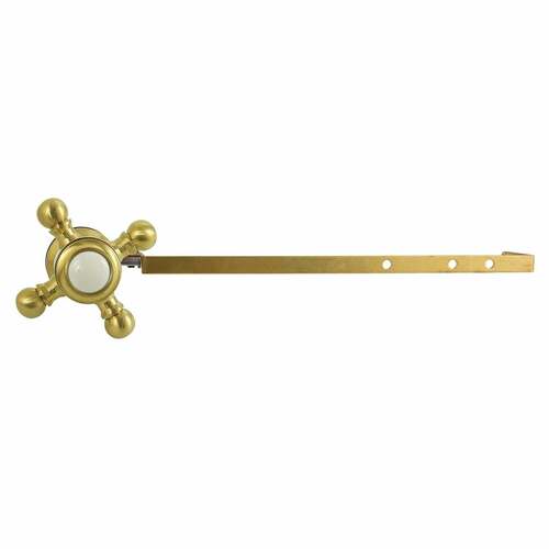 Kingston Brass KTBXD7 Buckingham Universal Toilet Tank Lever, Brushed Brass, Left/Right Mount