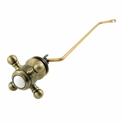 Kingston Brass KTBXS3 Buckingham Antique Brass Side Mount Toilet Tank Lever, Left/Right