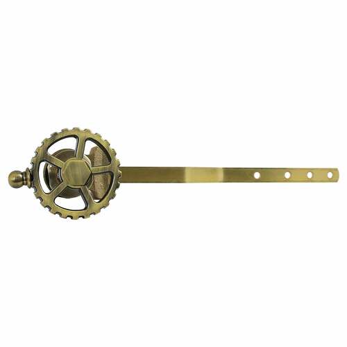 Kingston Brass KTCG3 Fuller Antique Brass Front Mount Toilet Tank Lever