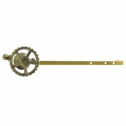 Kingston Brass KTCGD3 Fuller Antique Brass Universal Toilet Tank Lever, Front/Side Mount