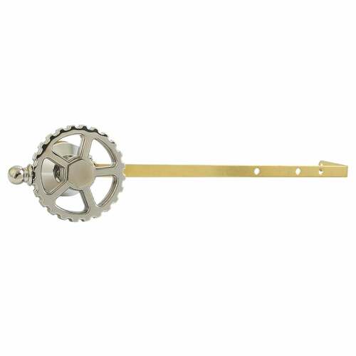 Kingston Brass KTCGD6 Fuller Universal Toilet Tank Lever, Polished Nickel, Front/Side Mount