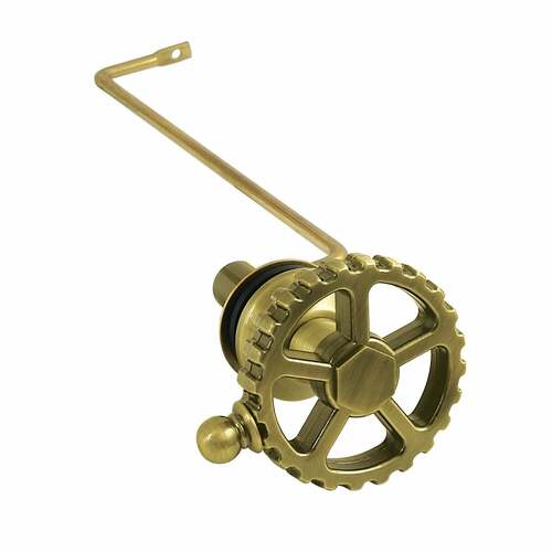 Kingston Brass KTCGS3 Fuller Antique Brass Side Mount Toilet Tank Lever