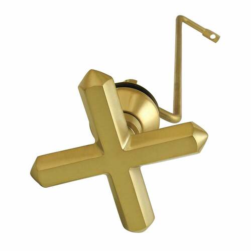 Kingston Brass KTCHXS7 French Country Side Mount Toilet Tank Lever - Brushed Brass