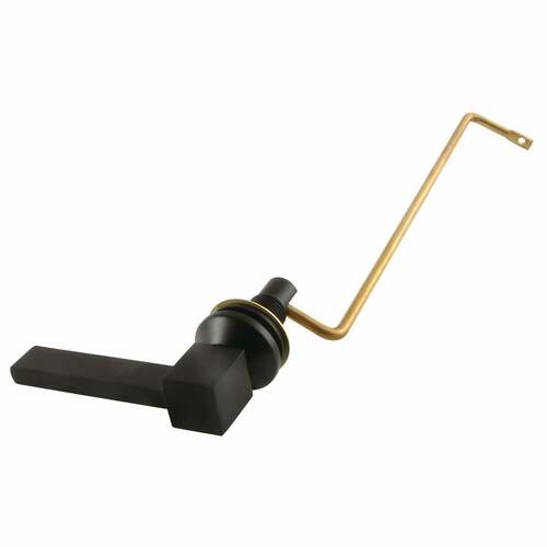 Kingston Brass KTCLS10 Claremont Side Mount Toilet Tank Lever, Matte Black, Left/Right Install