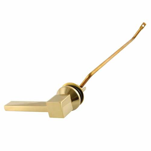 Kingston Brass KTCLS12 Claremont Side Mount Toilet Tank Lever, Polished Brass, Left/Right Install