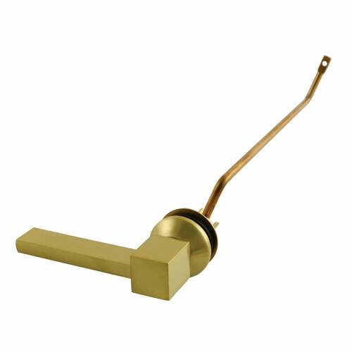 Kingston Brass KTCLS17 Claremont Side Mount Toilet Tank Lever, Brushed Brass, Left/Right Install