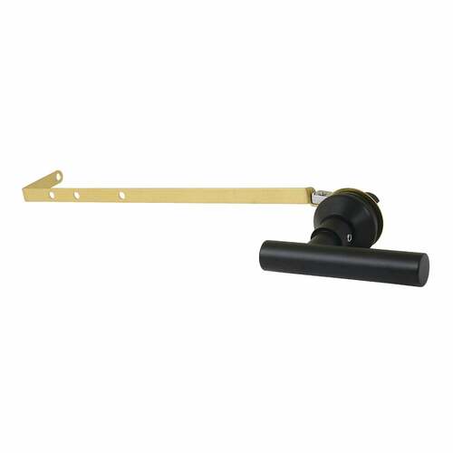 Kingston Brass KTCMLD0 Manhattan Universal Toilet Tank Lever, Front/Side Mount, Matte Black