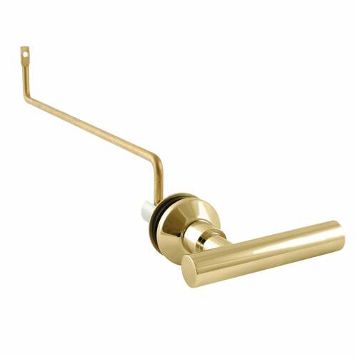 Kingston Brass KTCMLS2 Manhattan Side Mount Toilet Tank Lever, Polished Brass, Left/Right Install