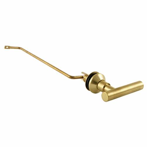 Kingston Brass KTCMLS7 Manhattan Side Mount Toilet Tank Lever, Brushed Brass, Left/Right Install