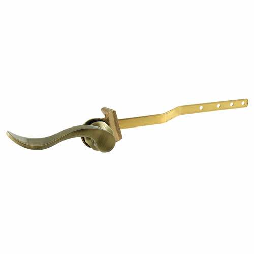 Kingston Brass KTDFL3 NuWave Antique Brass Front Mount Toilet Tank Lever, Left/Right Install