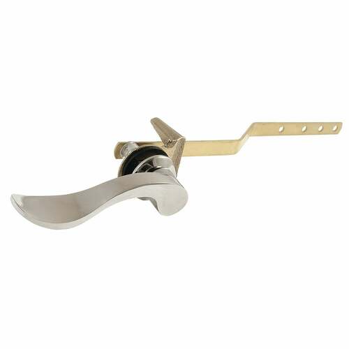 Kingston Brass KTDFL6 NuWave Polished Nickel Front Mount Toilet Tank Lever, Left/Right Install