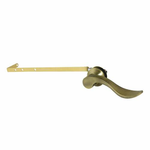 Kingston Brass KTDFLD3 NuWave Antique Brass Universal Toilet Tank Lever, Front/Side Mount