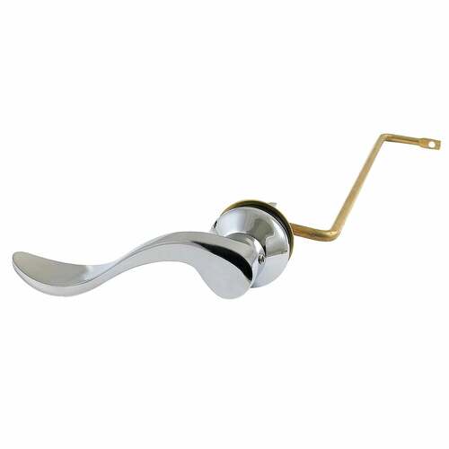 Kingston Brass KTDFLS1 NuWave Polished Chrome Side Mount Toilet Tank Lever, Left/Right Install