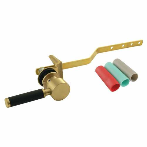 Kingston Brass KTDKL7 Kaiser Brushed Brass Front Mount Toilet Tank Lever, Left/Right Install