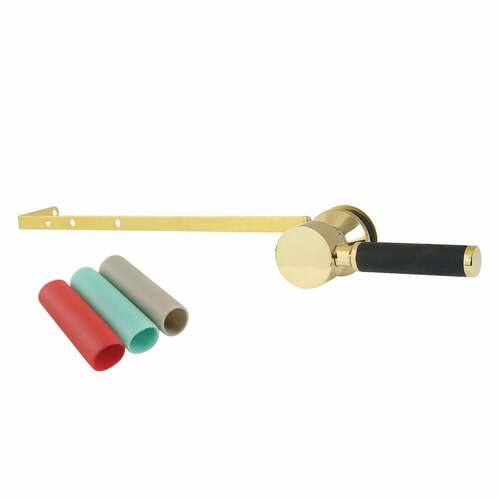 Kingston Brass KTDKLD2 Kaiser Universal Toilet Tank Lever, Front/Side Mount, Polished Brass