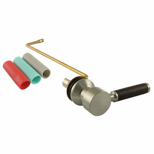 Kingston Brass KTDKLS8 Kaiser Brushed Nickel Side Mount Toilet Tank Lever, Left/Right Install