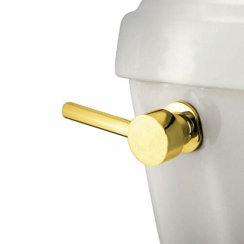 Kingston Brass KTDL2 Concord Polished Brass Front Mount Toilet Tank Lever, Left/Right Install
