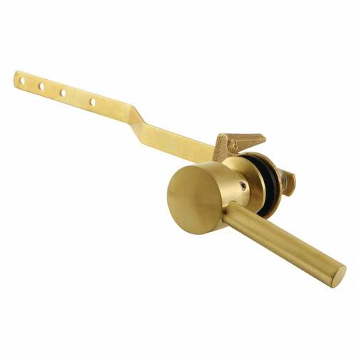 Kingston Brass KTDL7 Concord Brushed Brass Front Mount Toilet Tank Lever, Left/Right Install