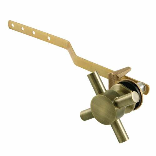 Kingston Brass KTDX3 Concord Antique Brass Front Mount Toilet Tank Lever, Left/Right Install