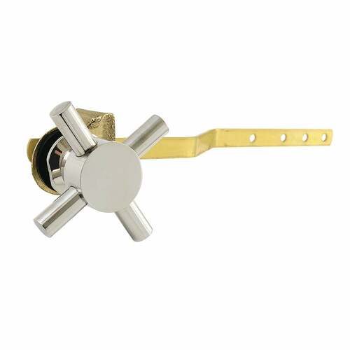 Kingston Brass KTDX6 Concord Polished Nickel Front Mount Toilet Tank Lever, Left/Right Install
