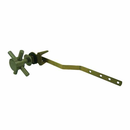 Kingston Brass KTDX8 Concord Brushed Nickel Front Mount Toilet Tank Lever, Left/Right Install