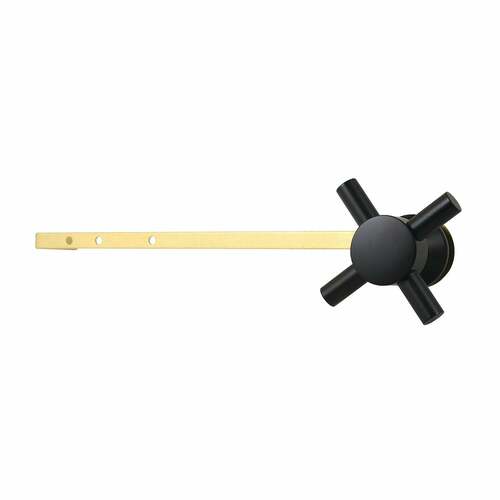 Kingston Brass KTDXD0 Concord Universal Toilet Tank Lever, Front/Side Mount, Matte Black