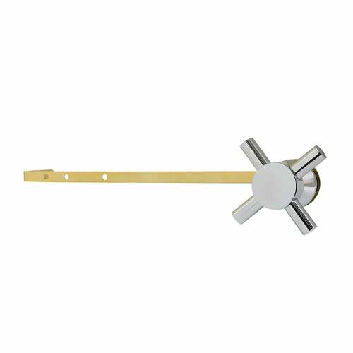 Kingston Brass KTDXD1 Concord Universal Toilet Tank Lever, Front/Side Mount, Polished Chrome