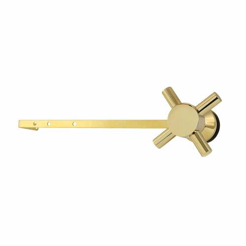 Kingston Brass KTDXD2 Concord Universal Toilet Tank Lever, Polished Brass, Front/Side Mount