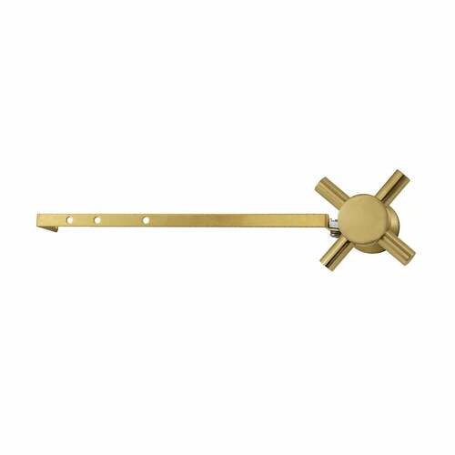 Kingston Brass KTDXD7 Concord Universal Toilet Tank Lever, Brushed Brass, Front/Side Mount
