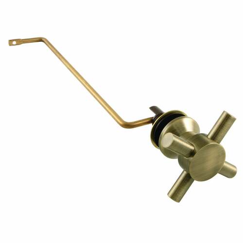 Kingston Brass KTDXS3 Concord Antique Brass Side Mount Toilet Tank Lever, Left/Right Install