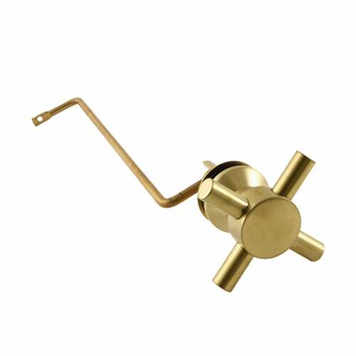 Kingston Brass KTDXS7 Concord Brushed Brass Side Mount Toilet Tank Lever, Left/Right Install