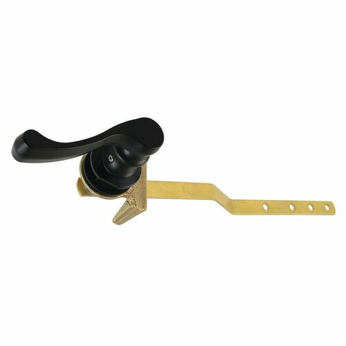 Kingston Brass KTFL0 Matte Black French Front Mount Toilet Tank Lever, Left/Right Installation