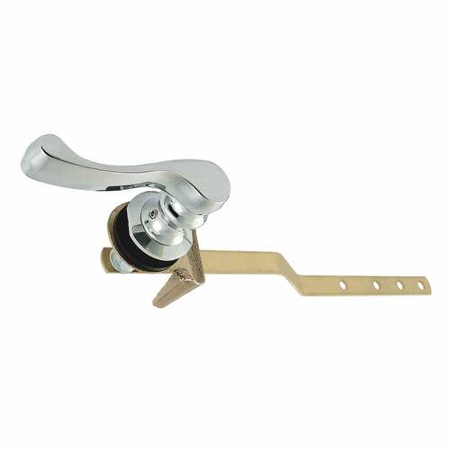 Kingston Brass KTFL1 Polished Chrome French Front Mount Toilet Tank Lever, Left/Right Install