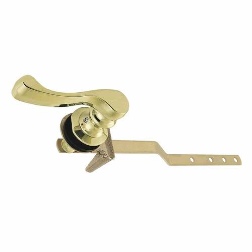 Kingston Brass KTFL2 Polished Brass French Front Mount Toilet Tank Lever, Left/Right Install