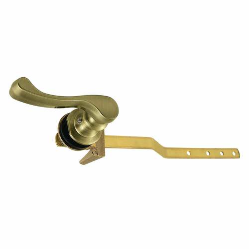 Kingston Brass KTFL3 Antique Brass French Front Mount Toilet Tank Lever, Left/Right Installation