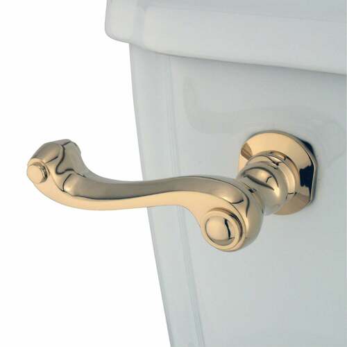 Kingston Brass KTFL52 Royale Polished Brass Front Mount Toilet Tank Lever, Left/Right Install