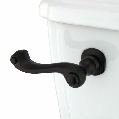 Kingston Brass KTFL55 Royale Oil Rubbed Bronze Front Mount Toilet Tank Lever, Left/Right Install