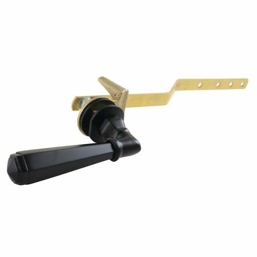 Kingston Brass KTHL0 Metropolitan Matte Black Front Mount Toilet Tank Lever, Left/Right Install