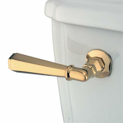 Kingston Brass KTHL2 Metropolitan Front Mount Toilet Tank Lever, Polished Brass, Left/Right
