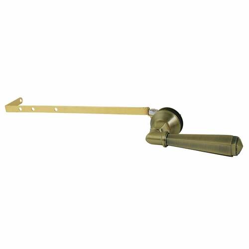 Kingston Brass KTHLD3 Metropolitan Antique Brass Universal Toilet Tank Lever, Front/Side Mount