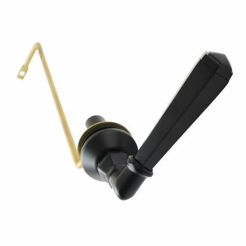 Kingston Brass KTHLS0 Metropolitan Matte Black Side Mount Toilet Tank Lever, Left/Right Install